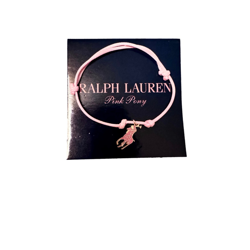 NWT Ralph Lauren Pink Pony bracelet in support of fighting breast cancer